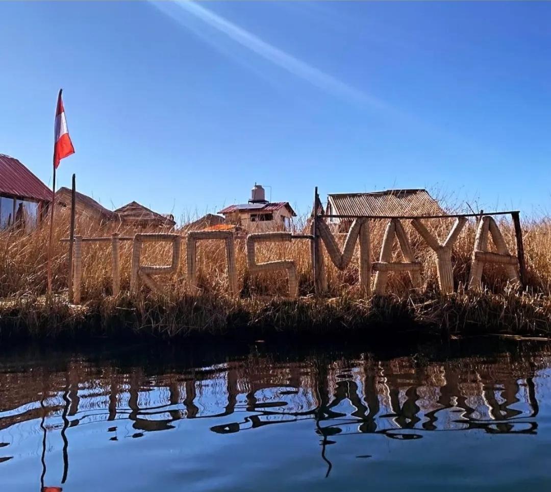 Uros Maya Lodge Puno Exterior foto